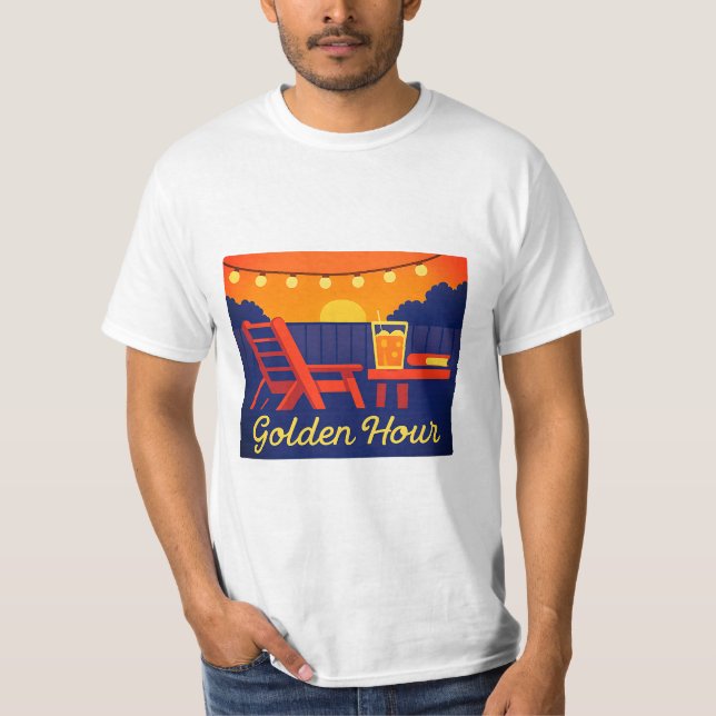 Backyard Relaxing Summer Comfort T - Shirt (Vorderseite)