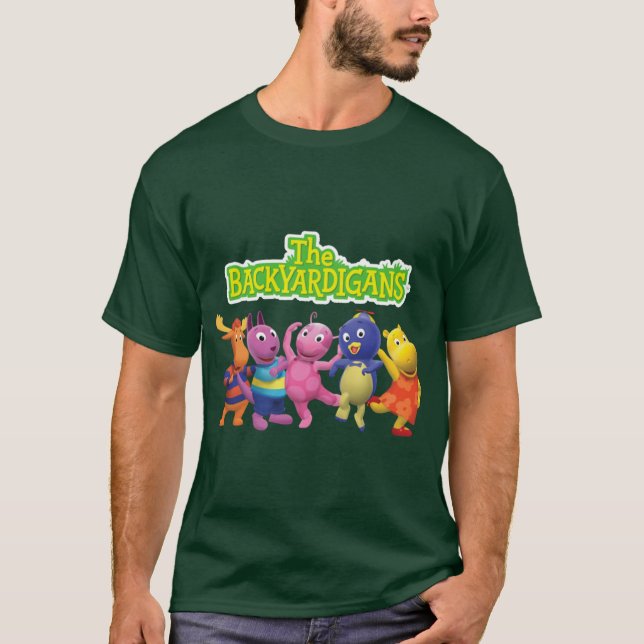 Backyardigans-Figuren-Geschenk T-Shirt (Vorderseite)