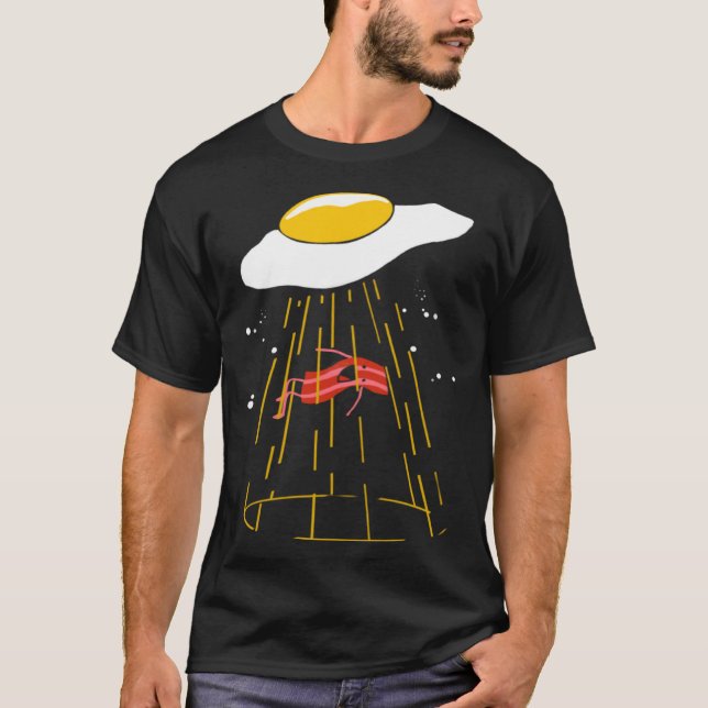 Bacon and Eggs  Alien Kids Egg Crispy T-Shirt (Vorderseite)