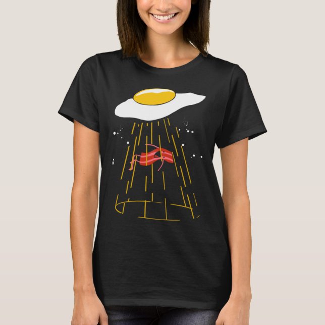 Bacon and Eggs  Alien Kids Egg Crispy T-Shirt (Vorderseite)