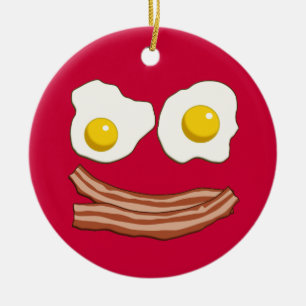 Bacon and Eggs Ornament