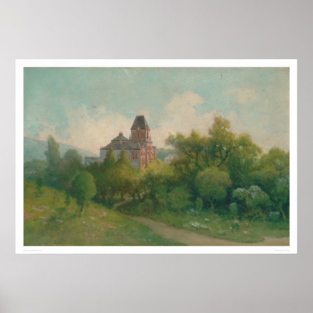 Bacon Art and Library Gebäude, UC Berkeley (1237) Poster (Vorne)