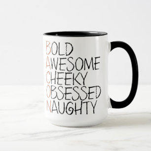 Bacon Attitude Tasse