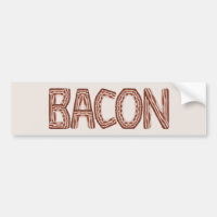 Bacon Autoaufkleber