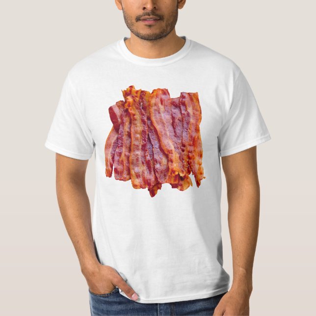 Bacon Bacon Bacon T-Shirt (Vorderseite)