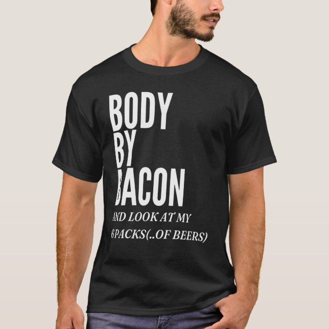 Bacon-Bacon-Grill für Vater T-Shirt (Vorderseite)