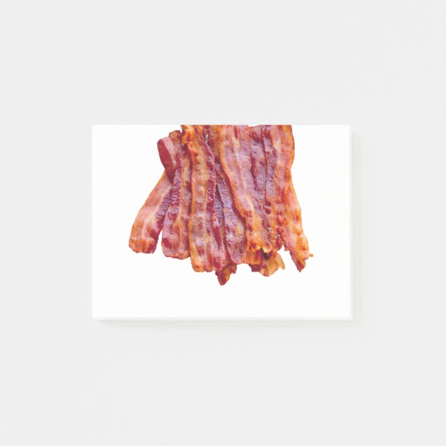 Bacon Bacon Post-it Klebezettel (Vorderseite)