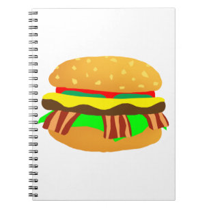 Bacon Cheeseburger Notizblock