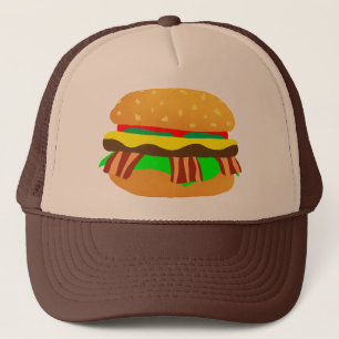 Bacon Cheeseburger Truckerkappe