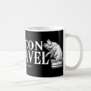Bacon dabei, überall dabei tasse