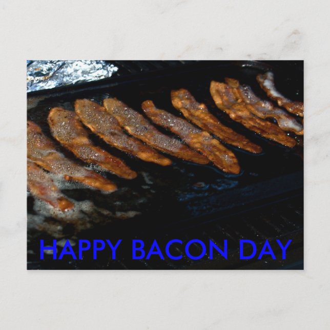 Bacon Day Einladungen (Vorderseite)