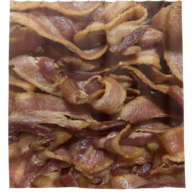 Bacon Duschvorhang (Vorderseite)