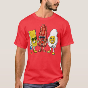 Bacon Egg Cheese Stoners T-Shirt