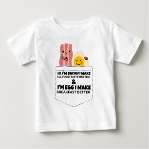Bacon & Ei sprechender T - Shirt