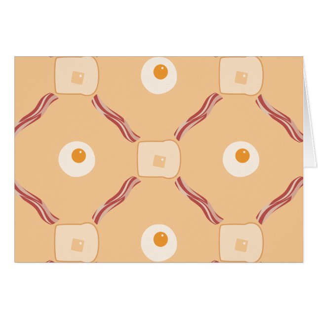 Bacon, Eier und Toast (Vorderseite (Horizontal))