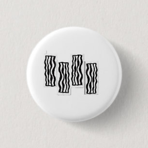 Bacon-Flagge Button