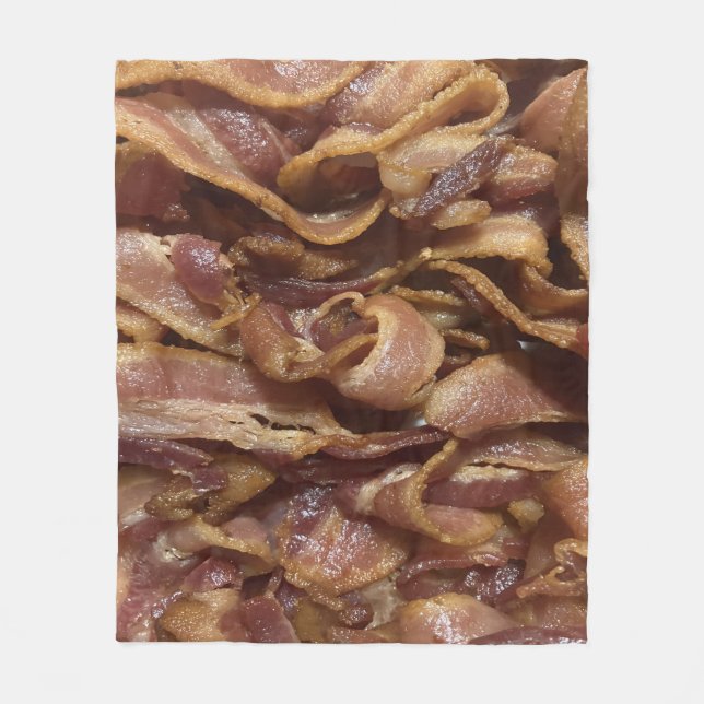 Bacon Fleecedecke (Vorderseite)