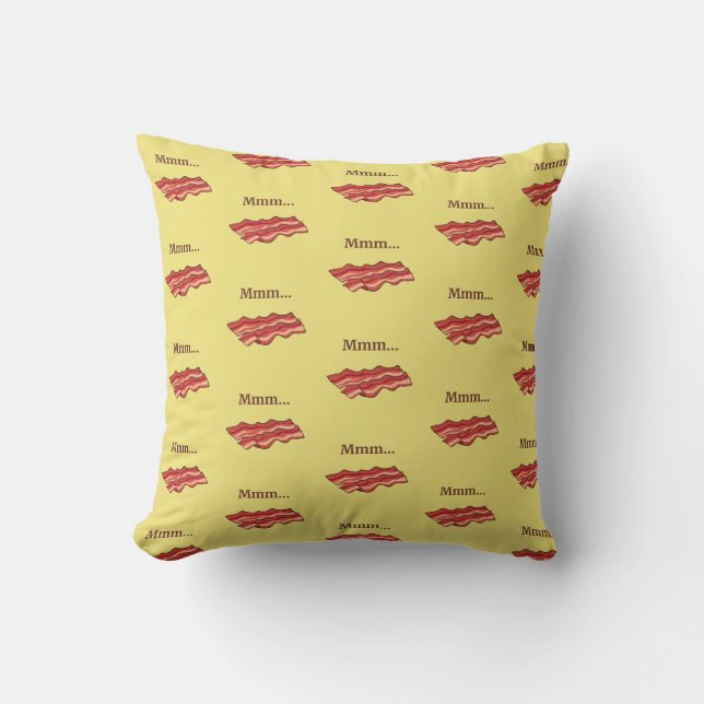 Bacon Funny Kissen (Vorderseite)