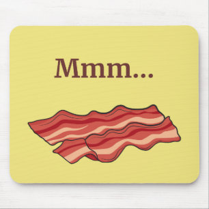 Bacon Funny Mousepad
