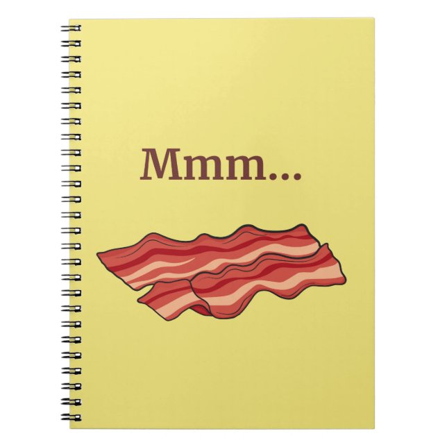 Bacon Funny Notizblock (Vorderseite)