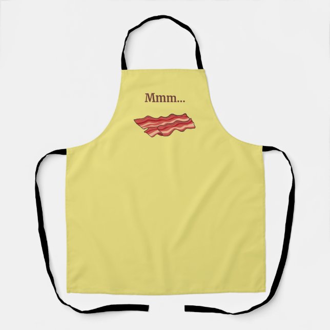 Bacon Funny Schürze (Vorderseite)