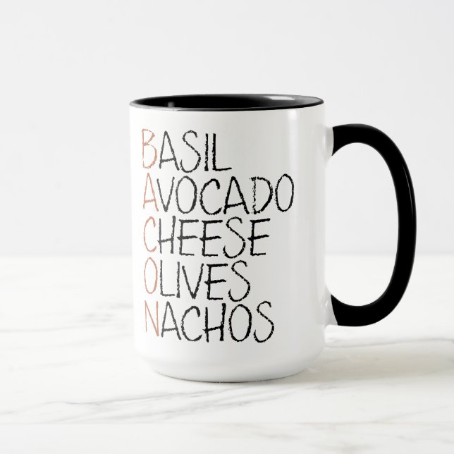 Bacon Gourmet Cuisine Tasse (Rechts)