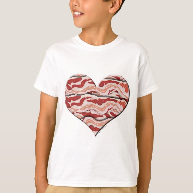 Bacon Hearted T-Shirt (Vorderseite)