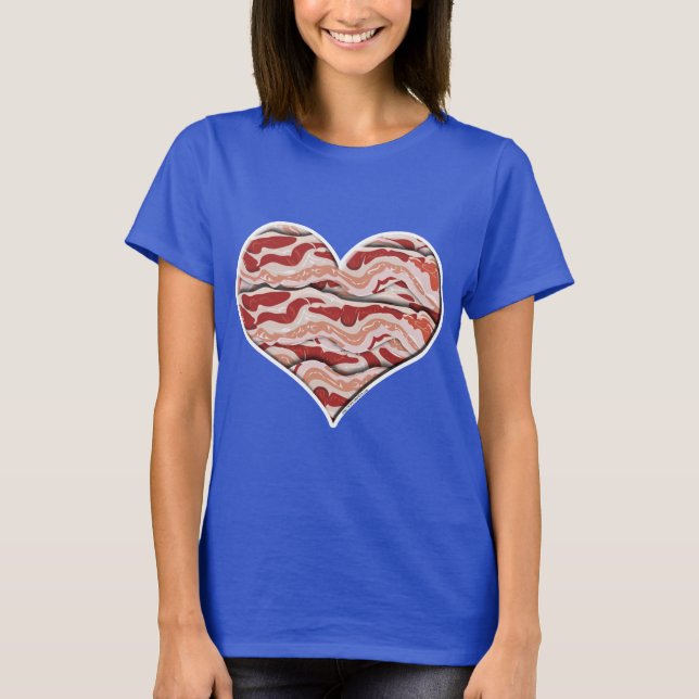 Bacon Hearted T-Shirt (Vorderseite)