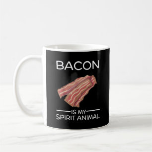 Bacon ist mein Geist Tier Funny Crispy Food Niedli Kaffeetasse