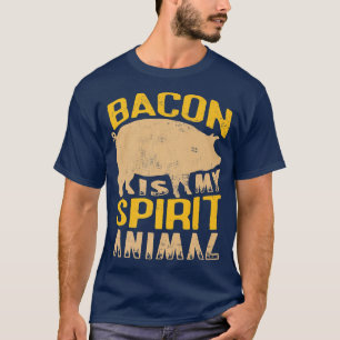Bacon ist mein Geiststier für einen Bauer GRILLEN  T-Shirt
