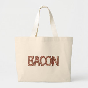 Bacon Jumbo Stoffbeutel