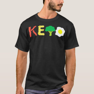 Bacon Käse Broccoli Eier Keto Diät Ketosis _2 T-Shirt