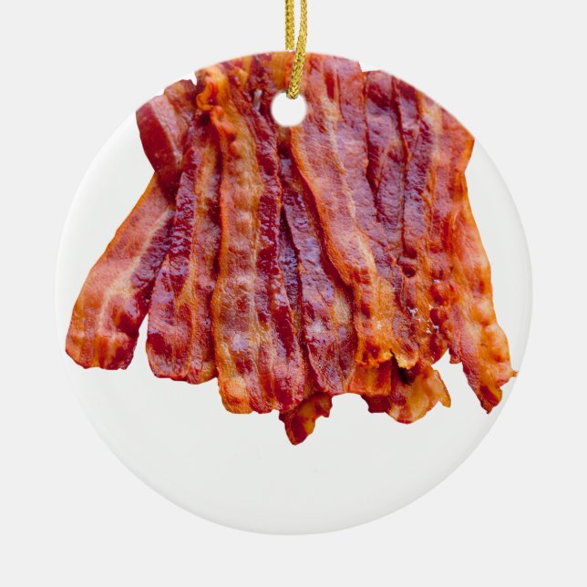 Bacon Keramikornament (Vorne)