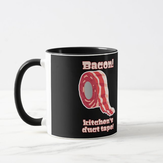 Bacon... Küchenschnecke! Tasse (Links)