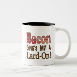 Bacon Lard Zweifarbige Tasse