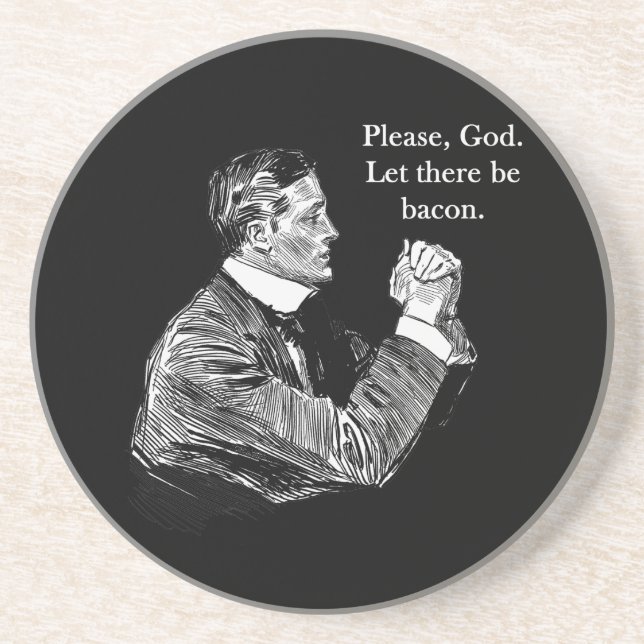 Bacon Lasse Untersetzer (Vorne)