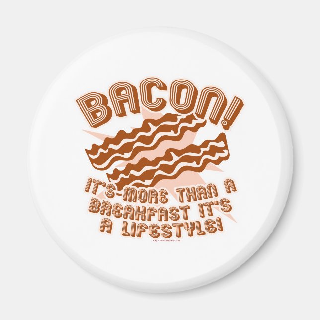 Bacon Lifestyle Magnet (Vorne)