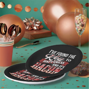 Bacon Lover Gift Pappteller
