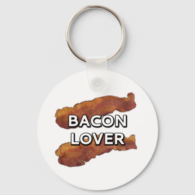 Bacon Lover Schlüsselanhänger (Vorderseite)