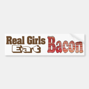 Bacon Mädchen Aufkleber Autoaufkleber