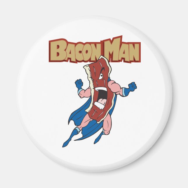 Bacon Man Magnet (Vorne)