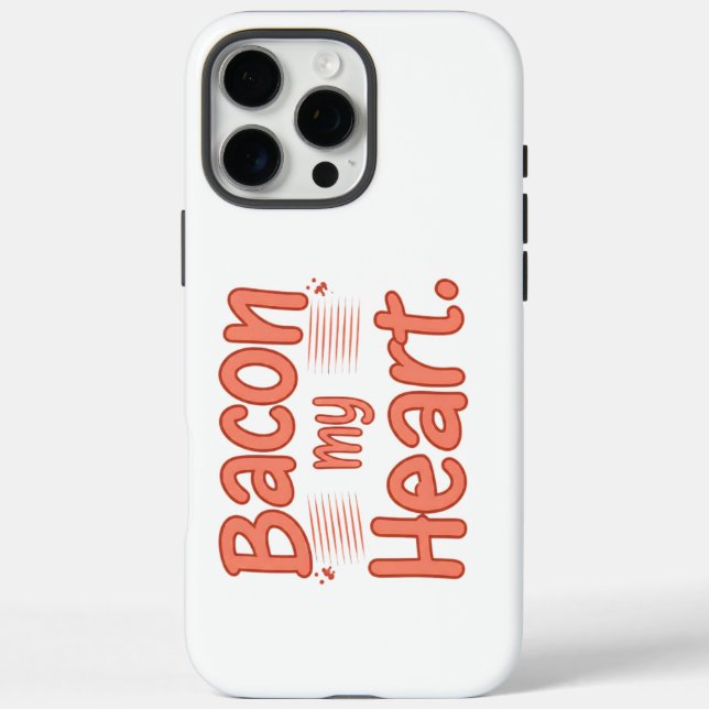 Bacon My Heart Case-Mate iPhone Hülle (Rückseite)