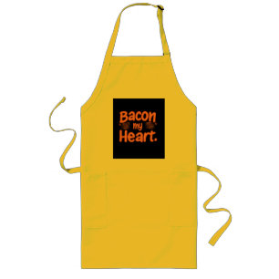 Bacon My Heart Lange Schürze