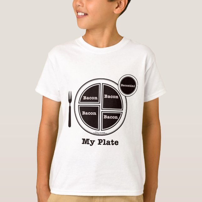 Bacon My Plate T-Shirt (Vorderseite)