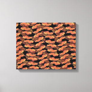 Bacon Pattern Leinwanddruck