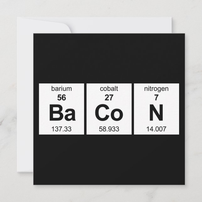 BaCoN Periodische Tabelle Einladung (Vorderseite)