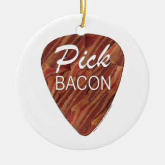 Bacon Pick Keramik Ornament