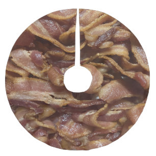 Bacon Polyester Weihnachtsbaumdecke