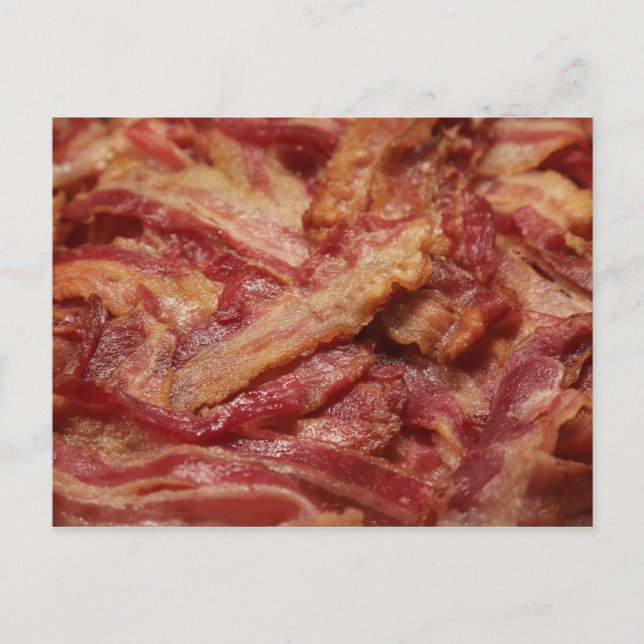 Bacon Postkarte (Vorderseite)