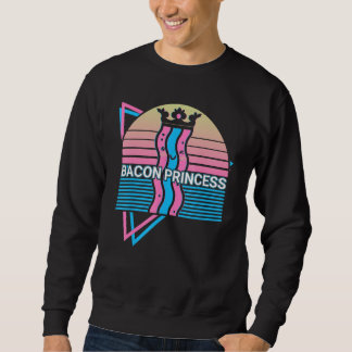 Bacon Princess Retro Sweatshirt